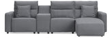 Modmax II Reclining Sectional with Chaise and Console