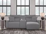 Modmax II Power Reclining Sectional with Chaise and Console