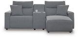 Modmax II Power Reclining Sectional with Chaise and Console