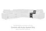 Modmax II Reclining Sectional with Audio Consoles