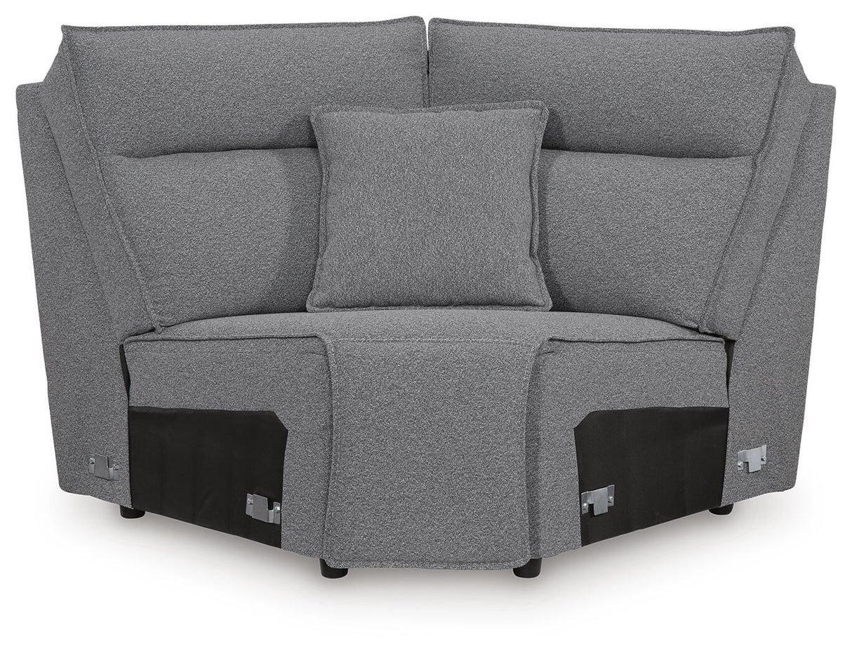 Modmax II Reclining Sectional with Chaise and Audio Console