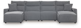 Modmax II Power Reclining Sectional with Chaise
