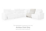 Modmax II Power Reclining Sectional with Chaise and Console