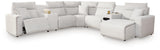 Modmax II Power Reclining Sectional with Chaise and Audio Console