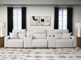 Modmax II Power Reclining Sectional with Consoles