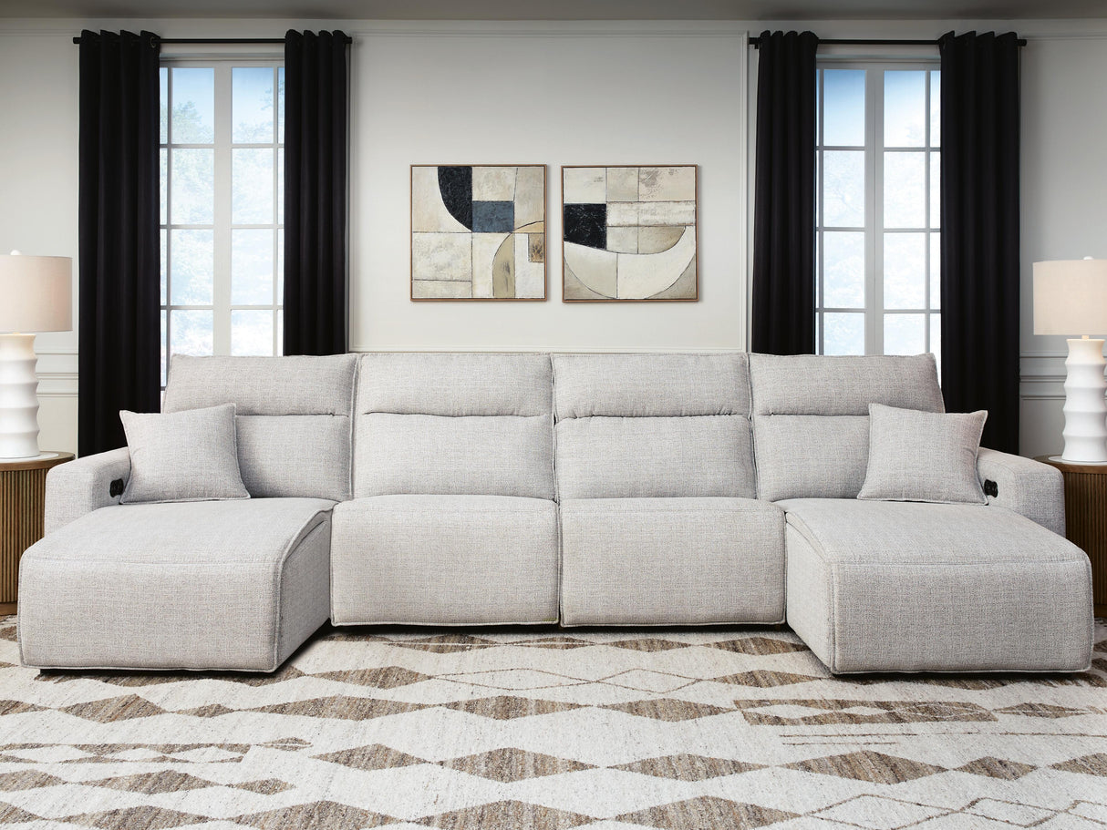 Modmax II Power Reclining Sectional with Chaise