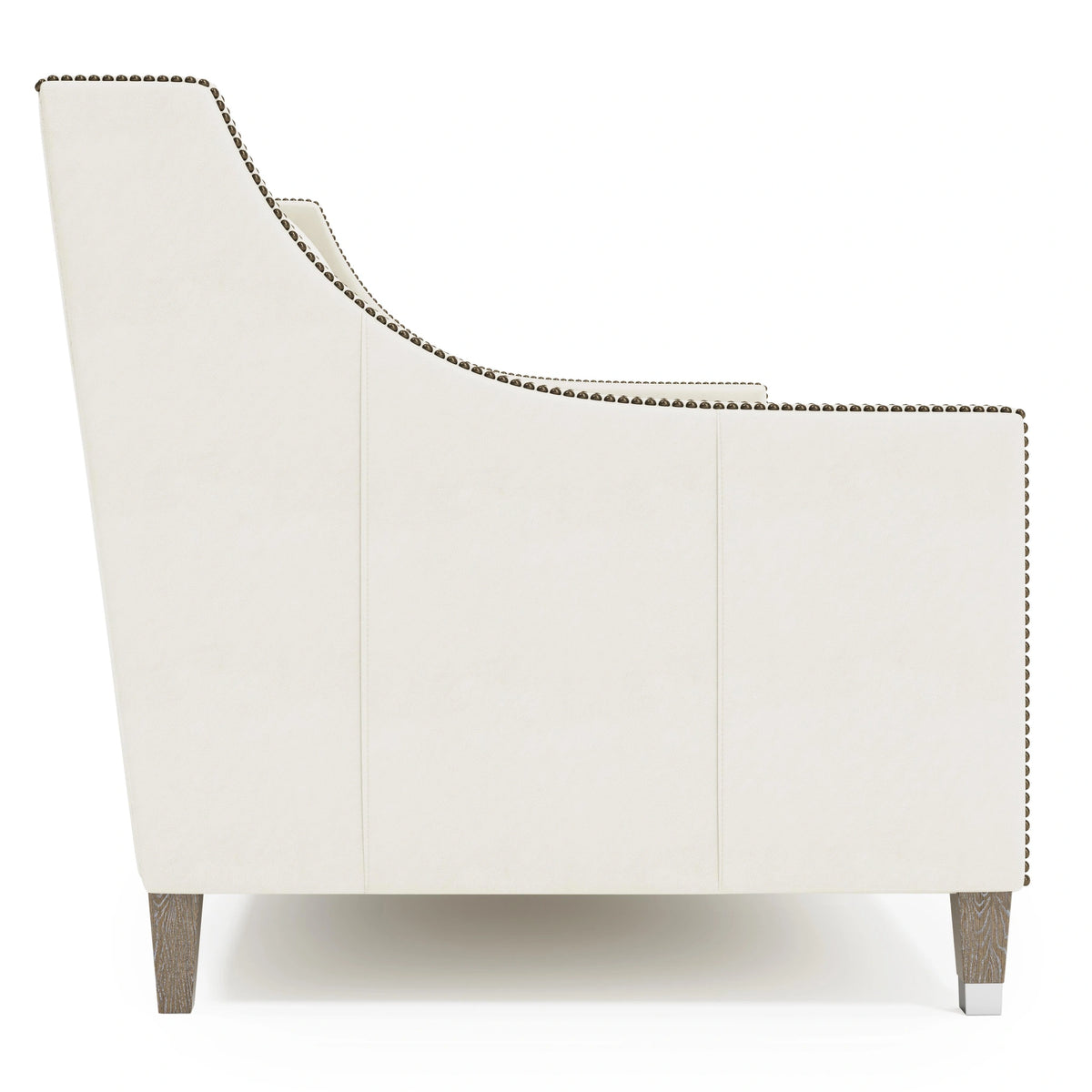 Palisades Leather Sofa Without Pillows