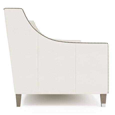 Palisades Leather Sofa Without Pillows