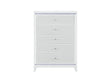 Alina White Chest with LED