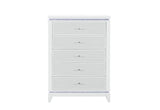 Alina White Chest with LED