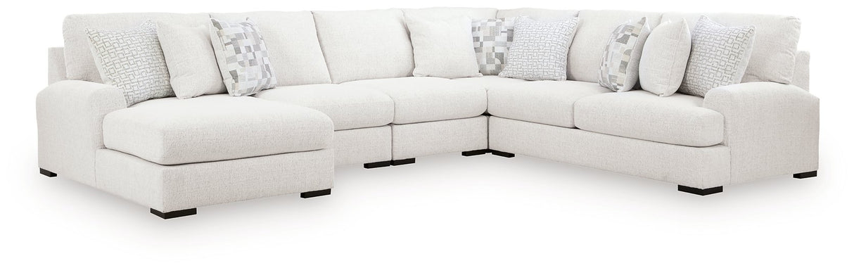 Misty-Lakes Sectional with Chaise - galleria furniture outlet