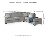 Altari Sectional with Chaise