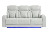 U8611 Blanche Power Reclining Sofa with PHR and LED