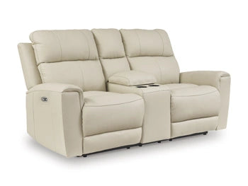 Dahlmoore Power Reclining Loveseat with Console