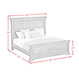 Park Ridge Panel Bedroom Set in Charcoal