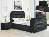 Natalia Queen Bed Black image