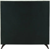 Elly Cream Velvet King Bed
