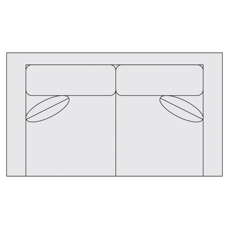 Fabric Loveseat