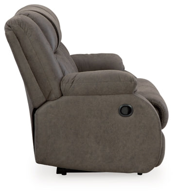 First Base Reclining Loveseat - galleria furniture outlet