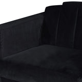 Empire Lighted Sofa-Black