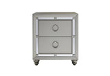 Riley Silver Nightstand