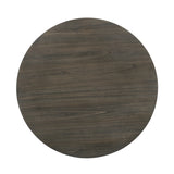 Maisie Round Table-White/Brown