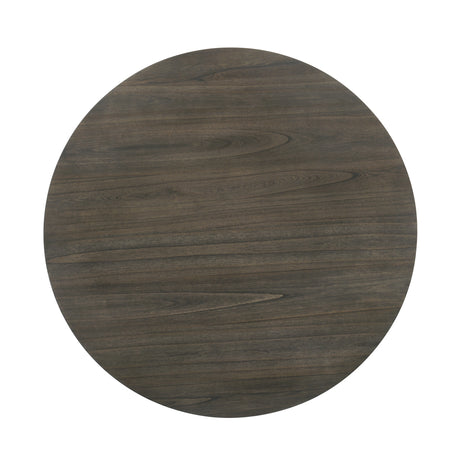 Maisie Round Table-White/Brown