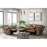 Sorrento Glider Recliner in T101 Brown