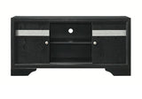 Crown Mark Furniture Regata TV Stand in Black image