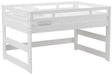 Elements International Cali Kids Full Junior Loft Bed in White MY-10700-7-FJL1 image