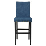 CRISPIN MARINE BLUE BAR CHAIR- (2 /Ctn)