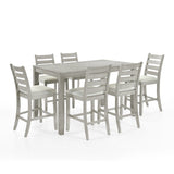PASCAL LADDERBACK COUNTER CHAIR (2 Per Carton)-DRIFTWOOD