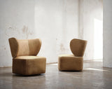 Oliver Leather Swivel Chair
