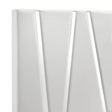 Europa 6/0 Wk Headboard, Footboard & Slats-White