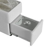 Zandara Modular Console with Speaker and Cooler - Olefin Beige