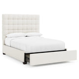 Avery Fabric Storage Panel Bed Queen (66" H)