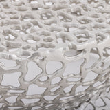 T3704-35 COFFEE TABLE SILVER