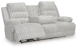 Rhines Falls Power Reclining Sofa with Drop Down Table