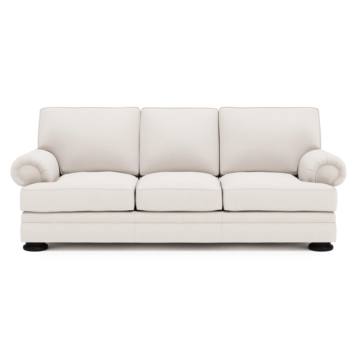 Foster Fabric Sofa Without Pillows & Nails