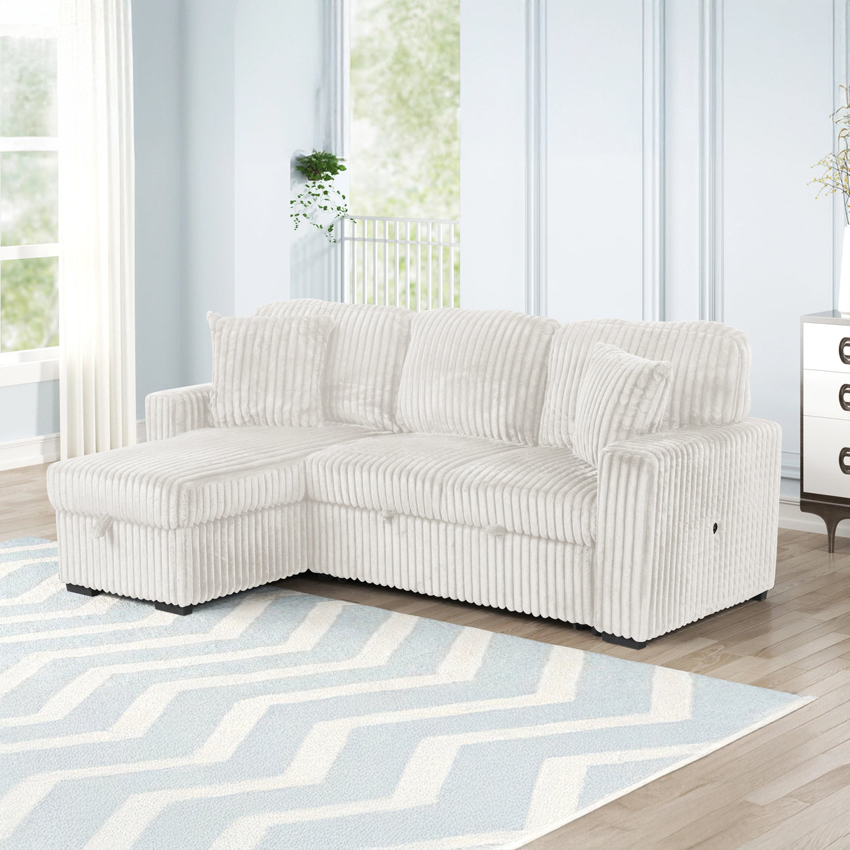 Plush Sectional