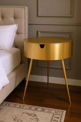 Bali Gold Night Stand