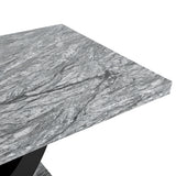 Lyra Dining Table Top And Base Bottom Marble