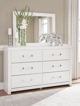 Maeling Dresser and Mirror