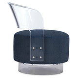 Angelina Fabric Swivel Chair
