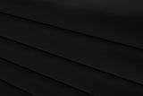 Lorenzo Black Velvet Ottoman