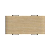 Ridgemont Coffee Table with Casters/Push Through Drawer