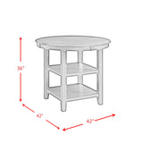 Amherst Counter Height Dining Set-Table and Four Side Chairs