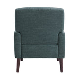 Kiwi Chair with Channel Back in Palmer Teal