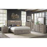 Kelis 6-Drawer Dresser in Grey
