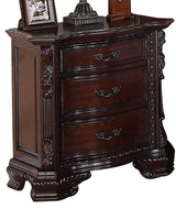 Crown Mark Furniture Sheffield Nightstand in Dark Cherry image